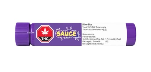 SLIM-BITZ LIVE ROSIN INFUSED PRE-ROLL LTO - 1.5