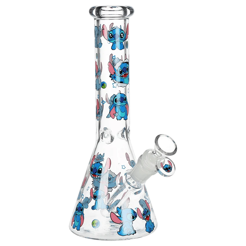 AFG Distribution Canada - Little Blue Creature Beaker Glass Water Pipe - 10" Main Image