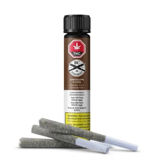 BC Doobies - Chocolope - 0.5g x 3 Main Image