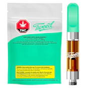 Sour Green Apple Liquid Diamonds 0.95g Vape Cartridge by Tweed