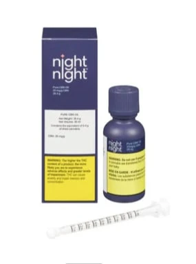 NIGHT NIGHT - Pure CBN Oil 30ml Main Image