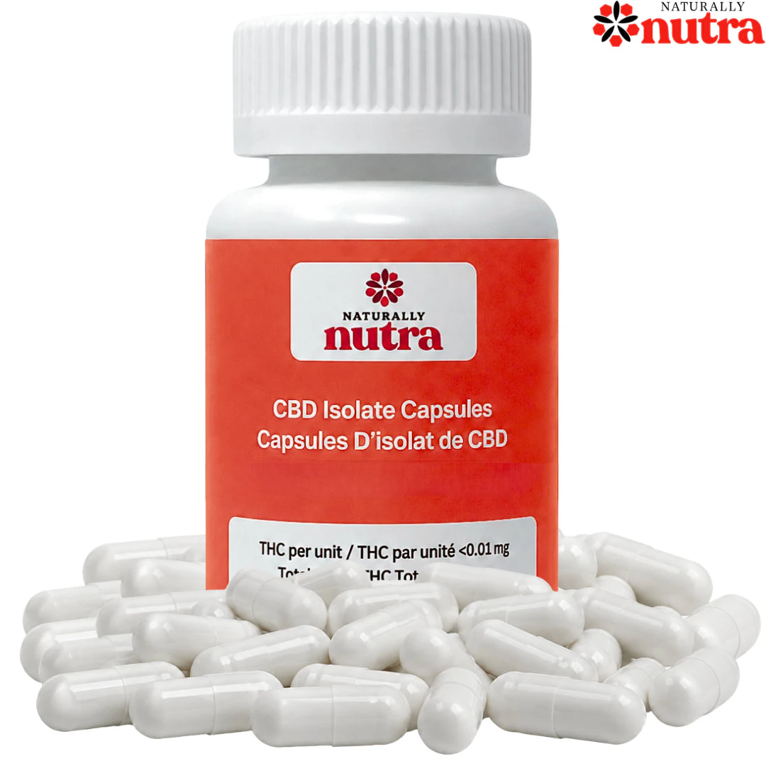 Naturally Nutra - Naturally Nutra | CBD Isolate Softgels | 60caps Main Image