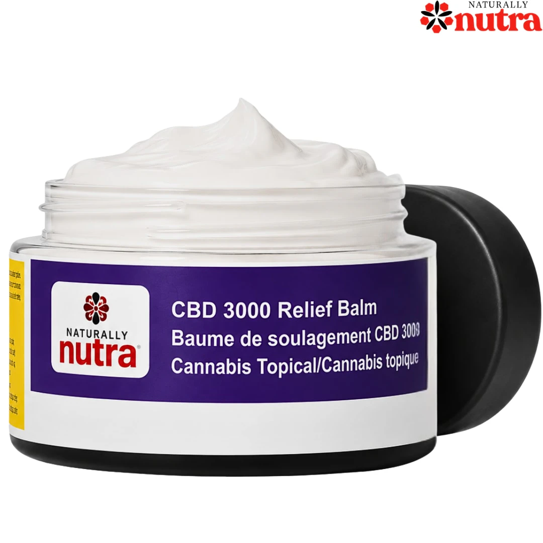 Naturally Nutra - Naturally Nutra | CBD 3000 Relief Balm Creams and Lotions | 100ml Main Image