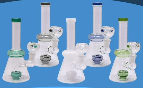 MAPLE CRAFT - Classic 7 Inches Glass Bong Main Image
