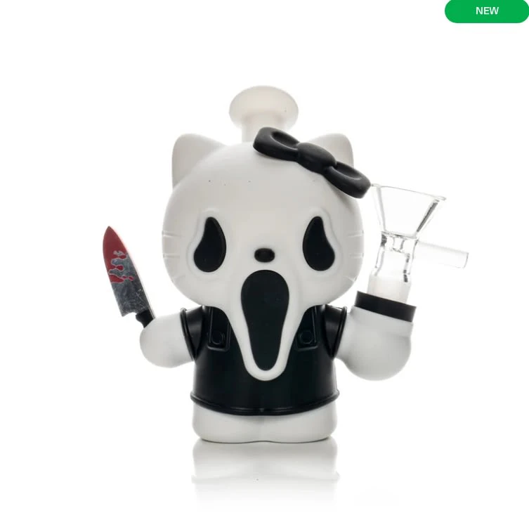 WEST COAST GIFTS - HELLO KITTY YELL-O CATE PIPE BLK 4.75" Main Image