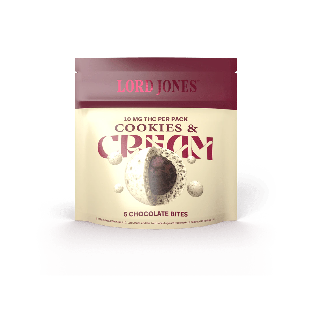 LORD JONES - Lord Jones Chocolate Fusions Cookies & Cream Chocolates Indica Main Image