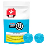 1964 RKT POP LIVE ROSIN  10mg THC : 10mg THC-V soft chews Sativa