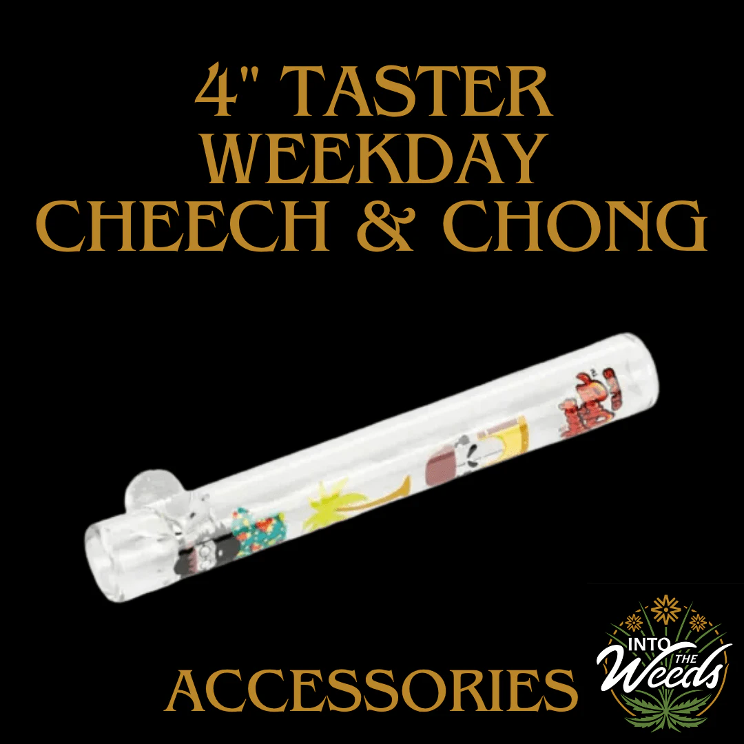 Cheech & Chong Glass - 4" Taster - Weekday Main Image