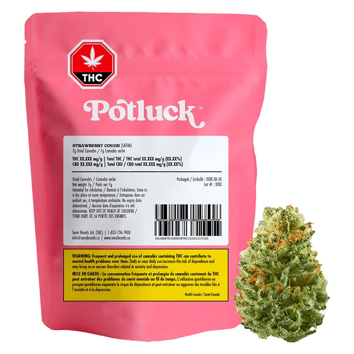 POTLUCK - Strawberry Cough 7g Dried Flower Main Image