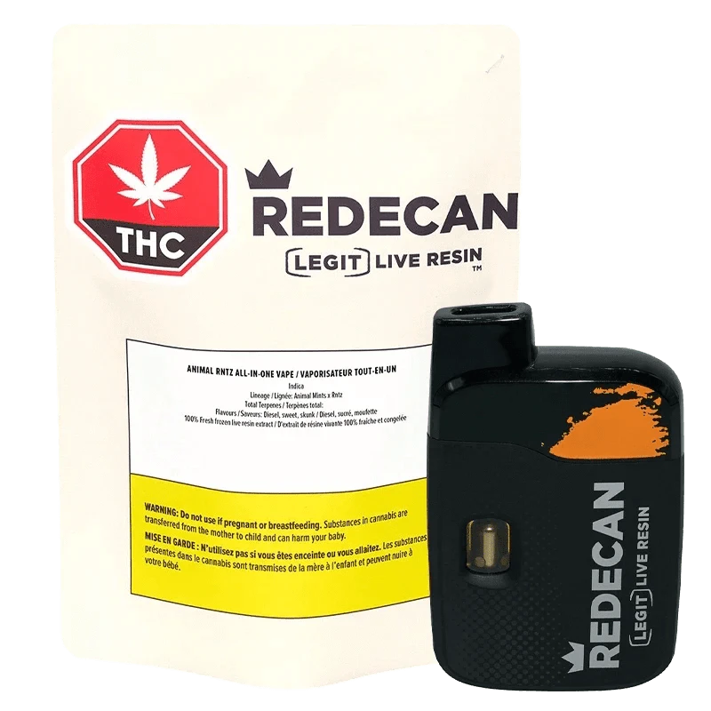 REDECAN - Legit Live Resin Animal Rntz 1.2g Disposable Vape by Redecan Main Image