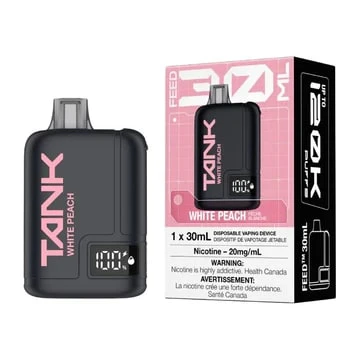 FEED - FEED Tank 120K Disposable Vape - White Peach Main Image