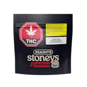 NY Strawberry Cheezequake Live Rosin 10PK (1 X 4G) Soft Chews - 3Saints Stoneys