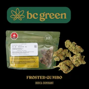 BC Green Frosted Gumbo 14g Dried Flower