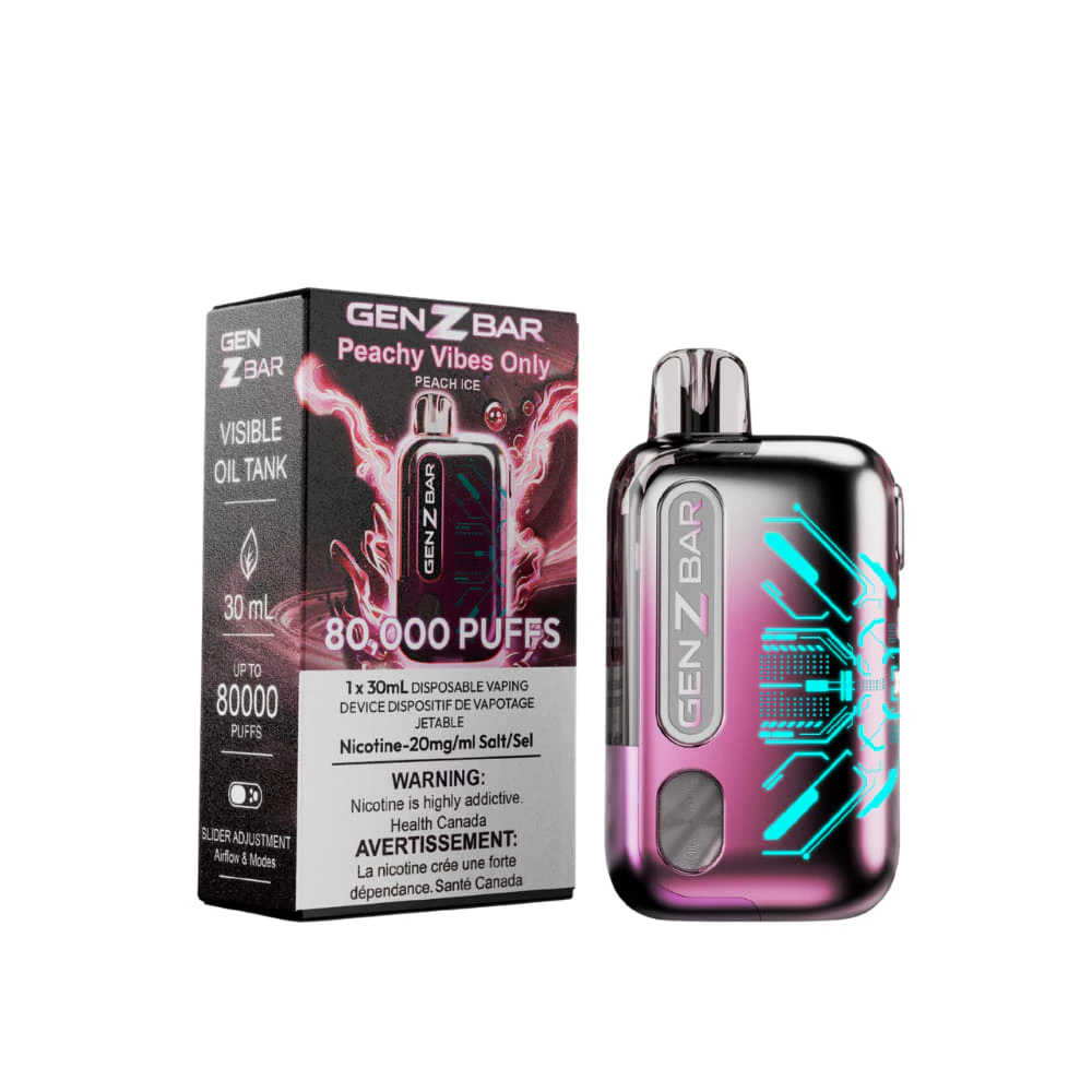 Gen Z Bar - Gen Z Bar 80k Disposable - Peach Ice Main Image