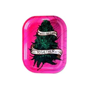Arsenal | Weed be Good Metal Rolling Tray - Small