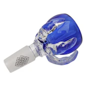 Karma glass bowl 14mm claw (blue)