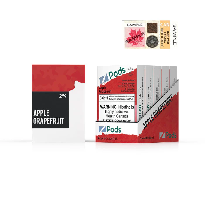 Z Pods - Z Pods 2% Special Blend - Apple Grapefruit Main Image