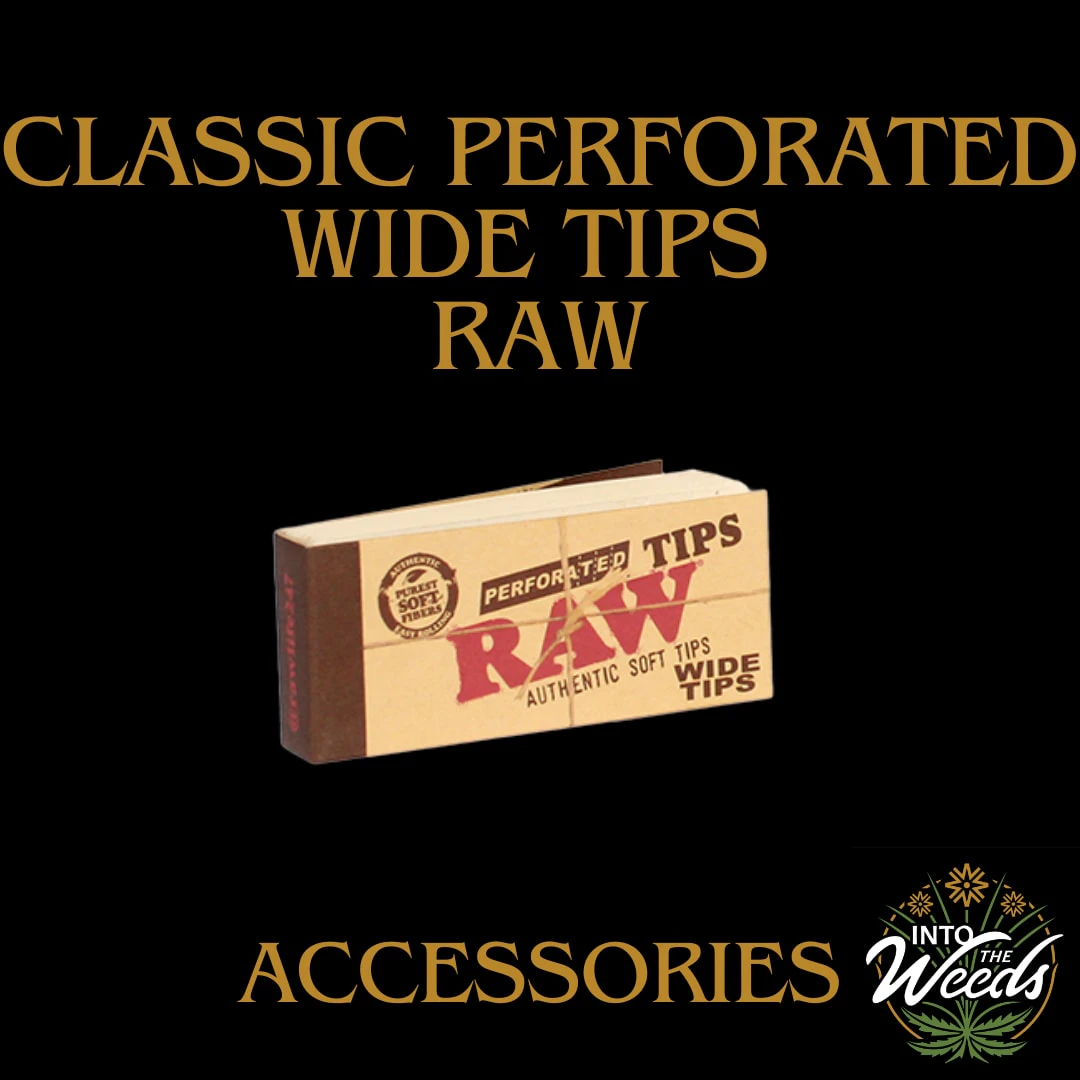 Raw - Classic Perforated Wide Tips (RAW) Main Image