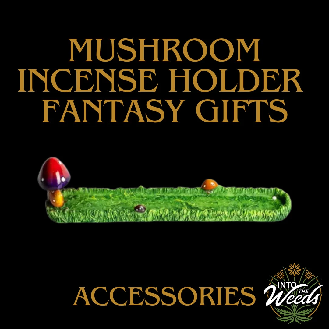 Fantasy Gifts - Mushroom Incense Holder - Green Main Image