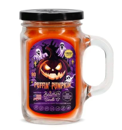 Beamer Candles - Puffin Pumpkin Cake Beamer Candle | 12oz Main Image