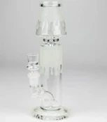 8" Glow in Dark Lamp Glass Water Bong