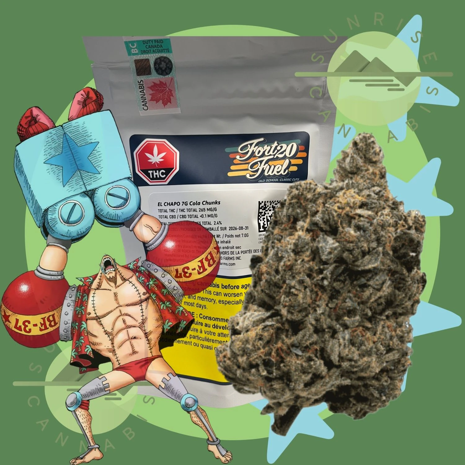 Fort 20 Farms - EL CHAPO - FORT 20 FARMS - 7G (DFG) Main Image