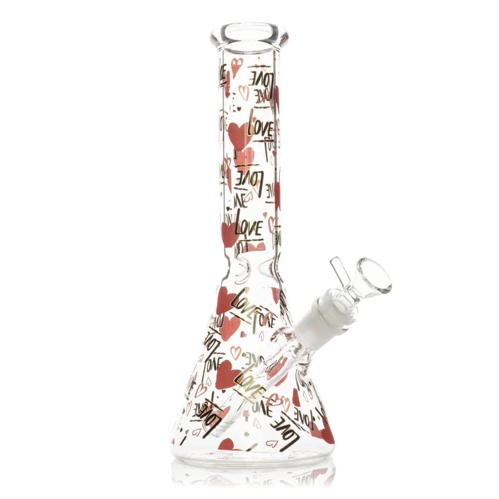 WEST COAST GIFTS - 10" HEARTS BEAKER Main Image