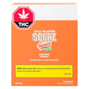 Multipack of 10, Fully Blasted Orange Cream Soft Chews