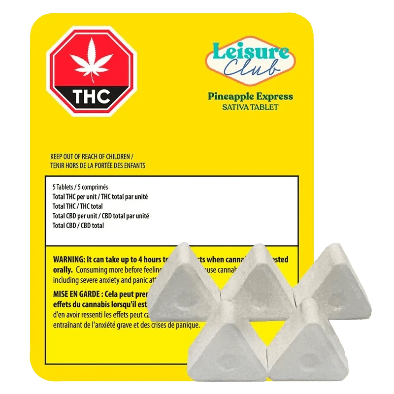 Leisure Club - Leisure Club Pineapple Express Sativa - Tablet Main Image