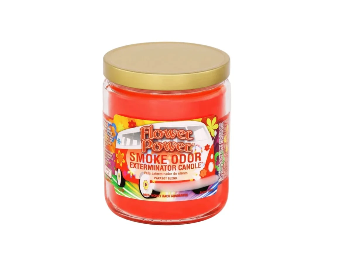 SMOKE ODOR EXTERMINATOR - Smoke Odor Exterminator Candle - Flower Power (13 oz) Main Image