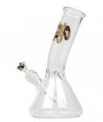 Cheech & Chong Glass 9" Tall Clear Low Rider Chillax Style Tube