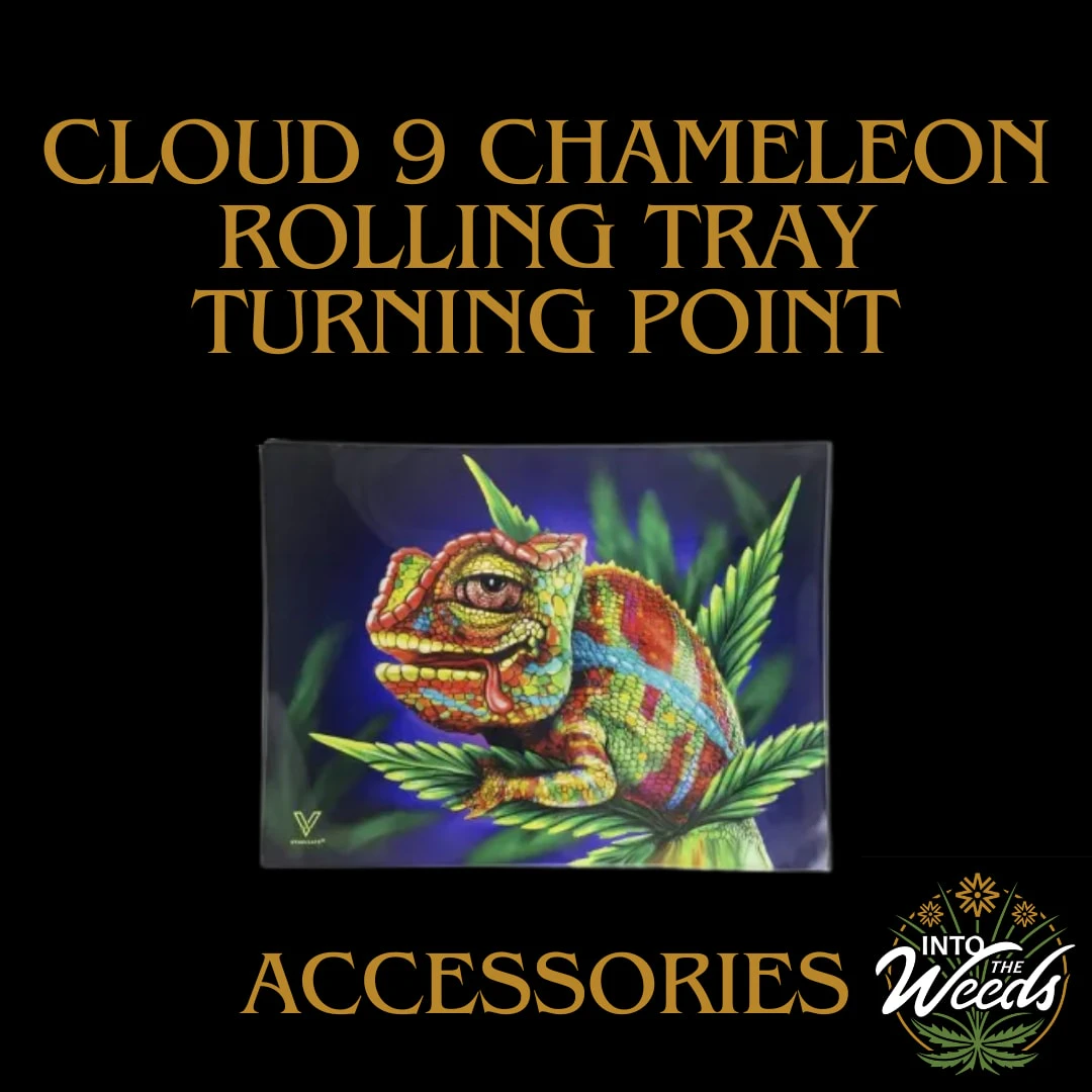 Turning Point - Cloud 9 Metal Chameleon Rolling Tray - Medium Main Image