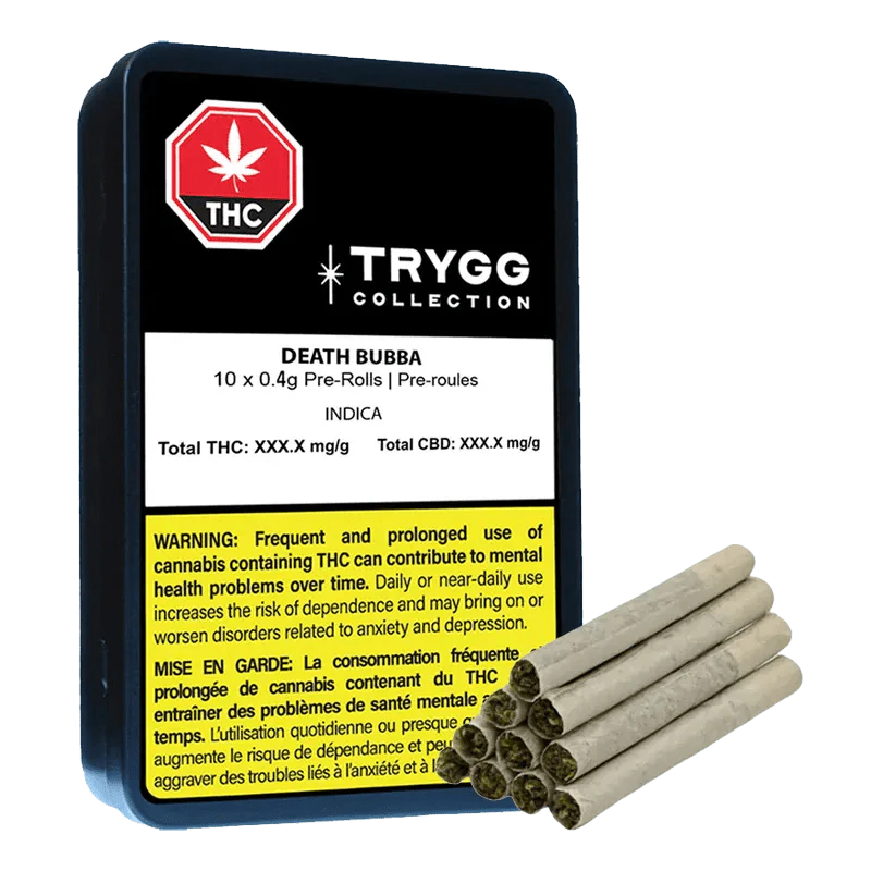 TRYGG - TRYGG - DEATH BUBBA PRE-ROLLS - 4G Main Image