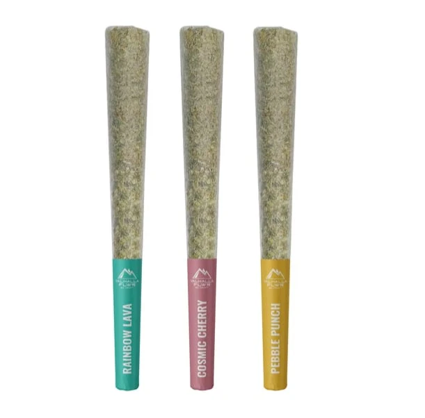 VALHALLA FLWR - VALHALLA - TRIFECTA MIX PACK PRE-ROLLS LTO - 1.5G Main Image