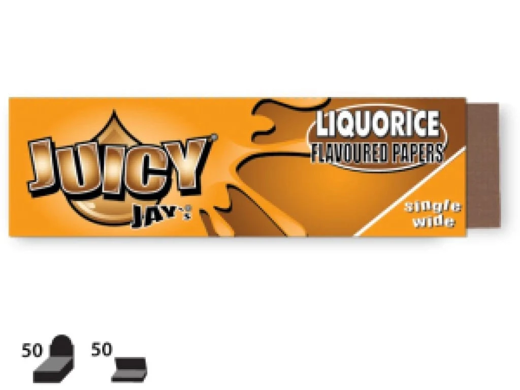 JUICY JAY'S - Juicy Jay's 1 1/4 Flavoured Papers- Liquorice Main Image