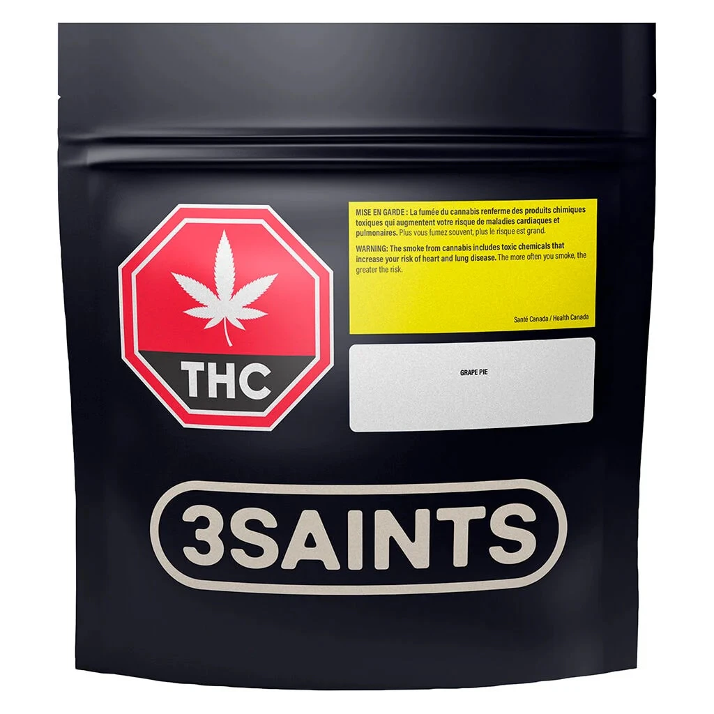 3 SAINTS - Grape Pie 3.5g Dried Flower by 3Saints Main Image