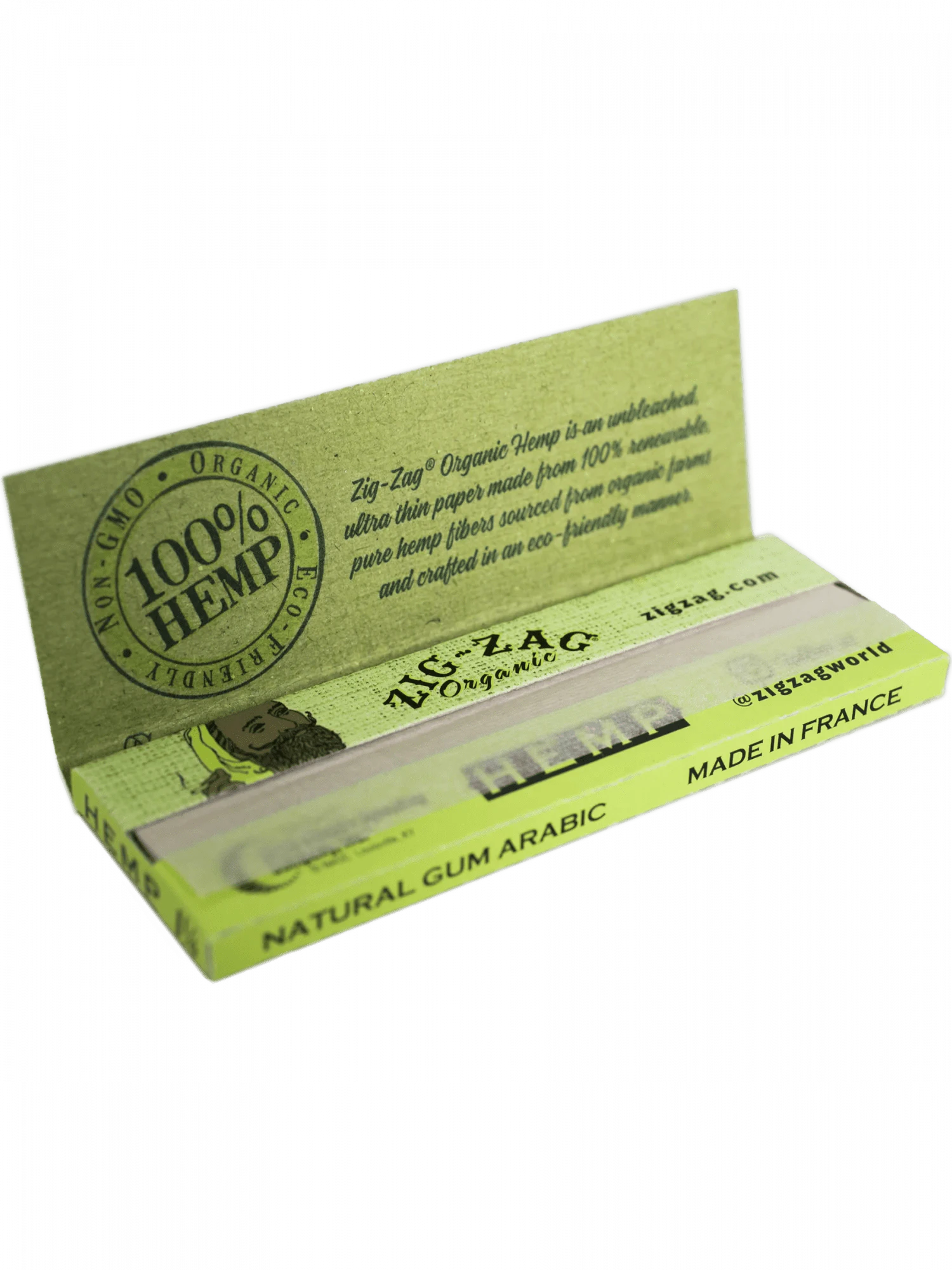 ZIG ZAG - Zig Zag - Organic Hemp 1 /1/4 Size Rolling Papers Main Image