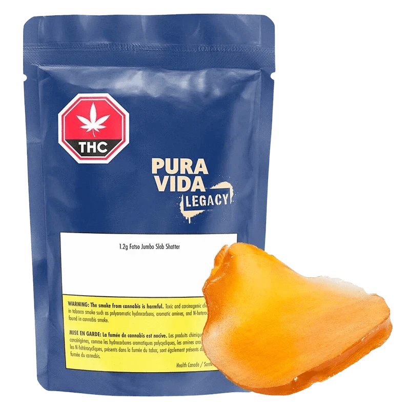 PURA VIDA - Fatso Jumbo Slab 1.2g Shatter by Pura Vida Main Image