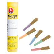 Toasters Taster Pack 5 x 0.5g Kief Coated and Distillate Infused Pre-Rolls