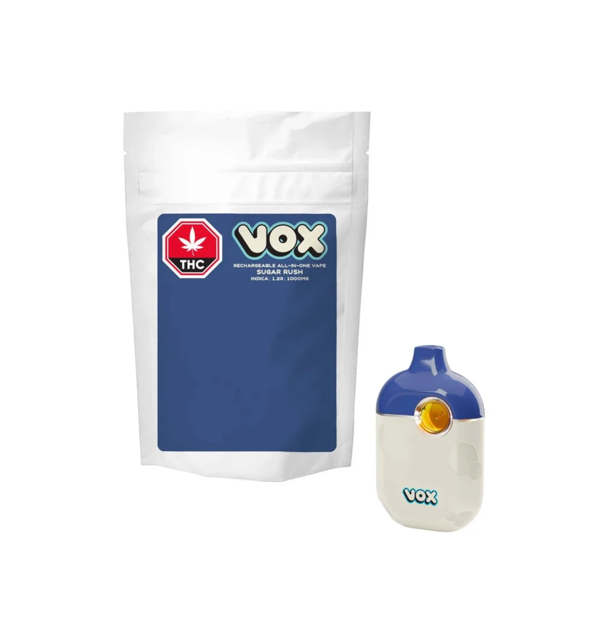 VOX - VOX - SUGAR RUSH ALL-IN-ONE VAPE - 1.2 GRAM Main Image