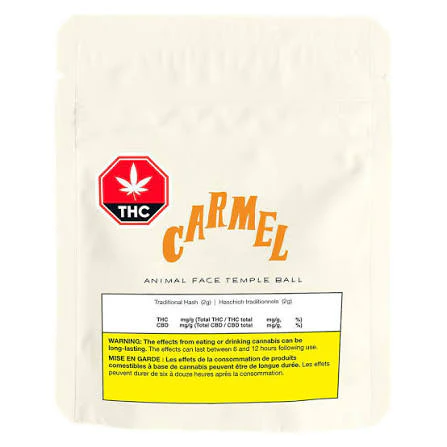 Carmel - Carmel Animal Face Temple Ball 2g Hash Main Image