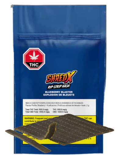 ORGANIGRAM - Blueberry Blaster 10 x 0.2g Hash Rip-Strips Main Image