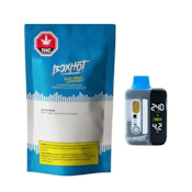 BOXHOT Blue Razz Lemonade Liquid Diamond Charged 1g Disposable Vape