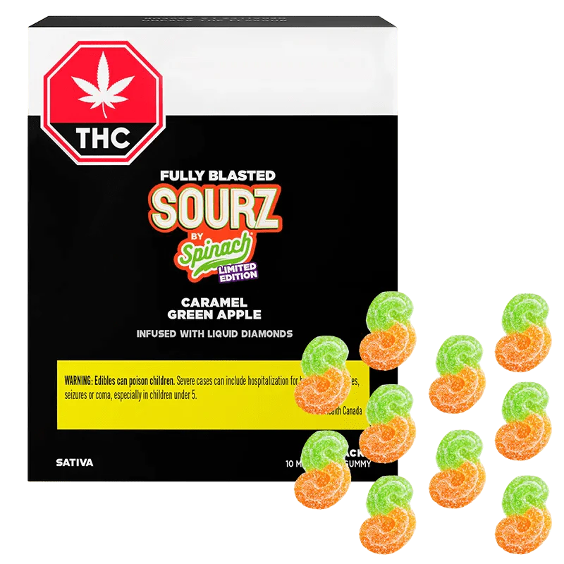 SOURZ by Spinach - Fully Blasted Caramel Green Apple Main Image