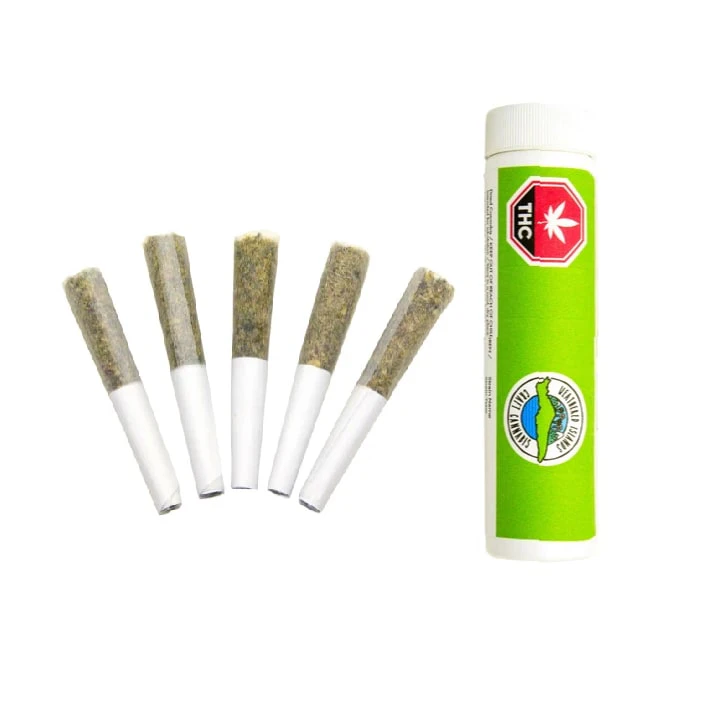 Weathered Islands Craft Cannabis - Weathered Islands Craft Cannabis | TEXADA BALANCE PRE-ROLLS | 5 x 0.35g Main Image