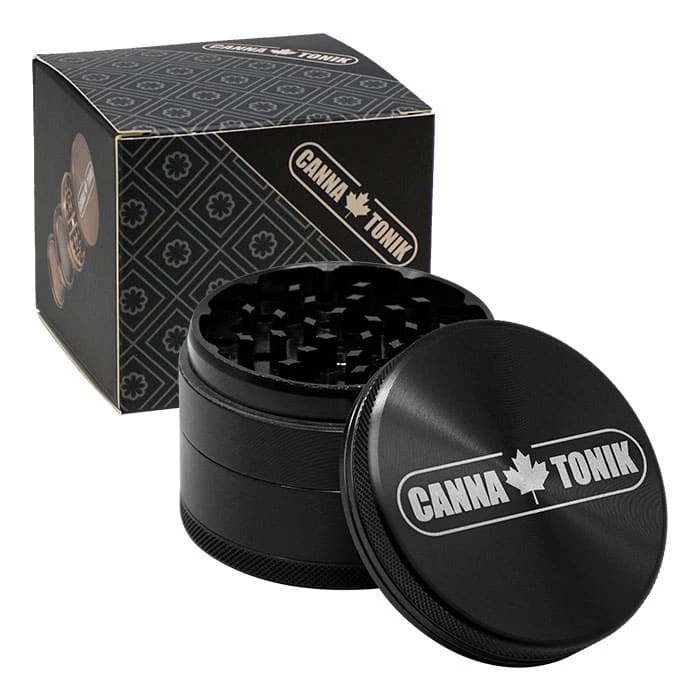 CANNATONIK - CANNATONIK BLACK ALUMINIUM FOUR STAGE 63 MM GRINDER Main Image