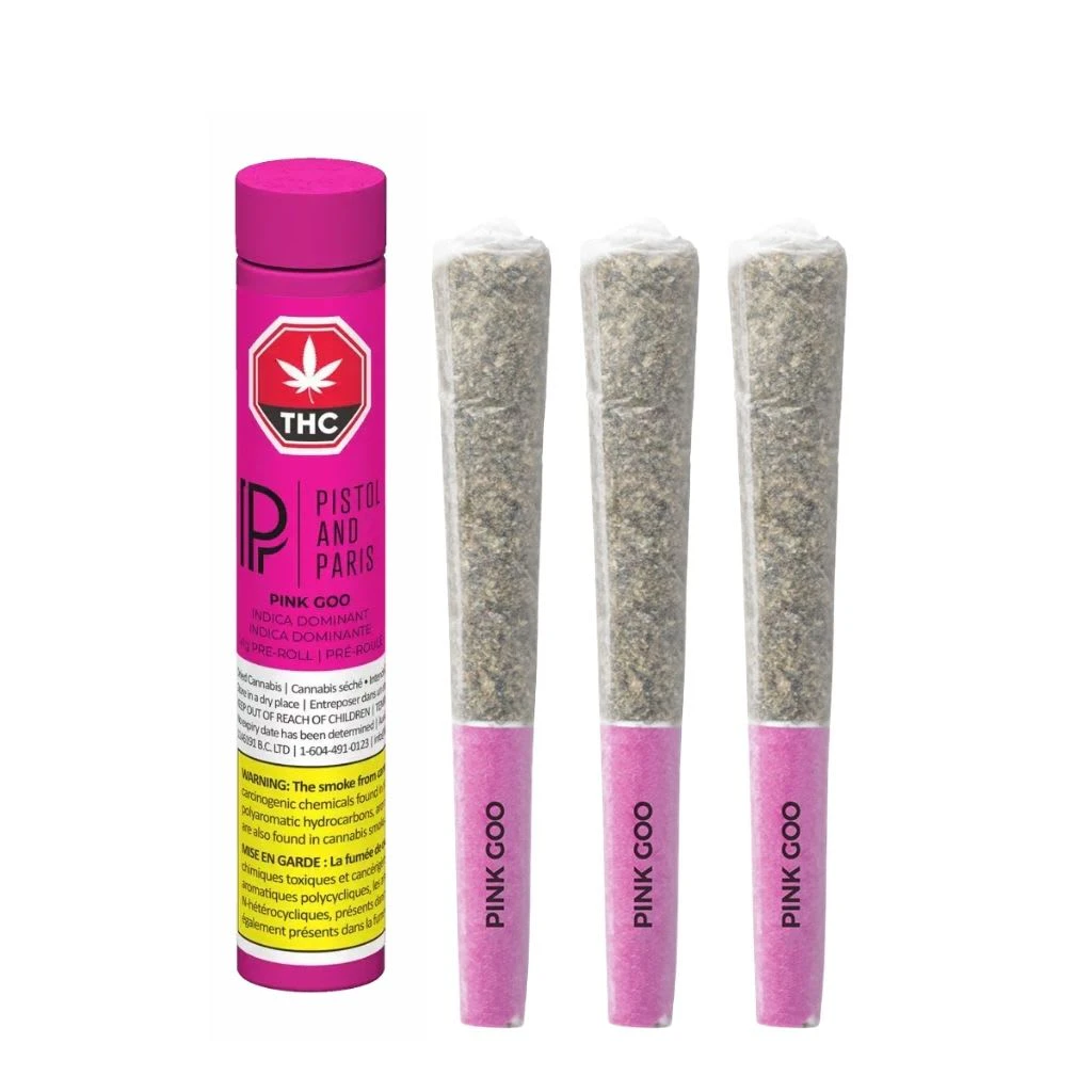 PISTOL AND PARIS - Pistol and Paris Pink Goo 3 x 0.5g Pre-Rolls Main Image