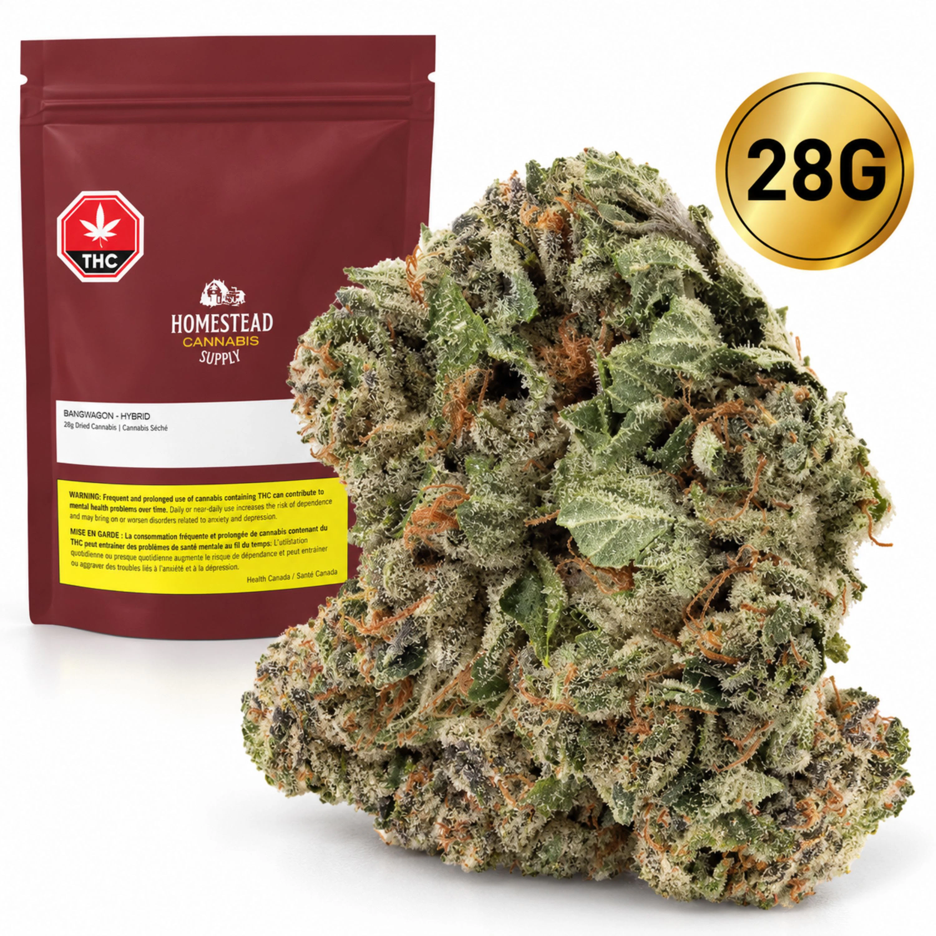 Homestead - Bandwagon - (Lemon Diesel) 28g Flower Main Image