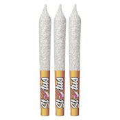 Tiger's Bleed 3 x 0.5g Liquid Diamond Coated and Infused Pre-Rolls