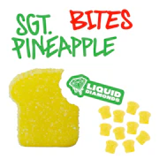 Multipack of 10 Super Toast SGT. Pineapple Diamond Bites 1 x 10mg THC Soft Chews
